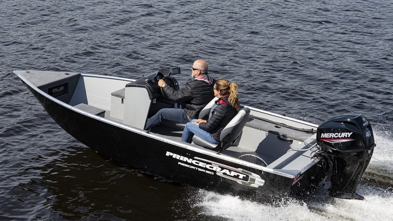 Princecraft Boats  2023 Princecraft Resorter 160 DL SC Black with 40HP Mercury Photo